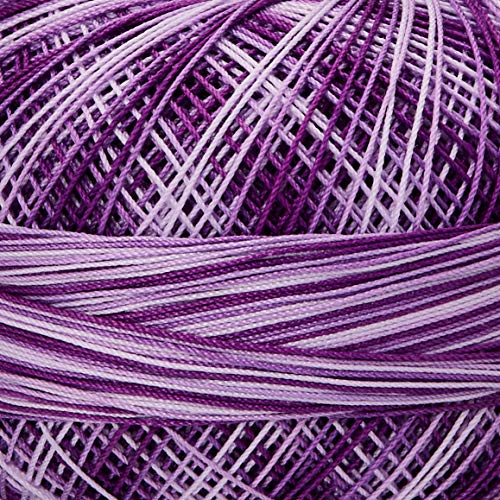 Hilo de Algodón Lizbeth Premium Tamaño 40 Color Morado miniatura 2