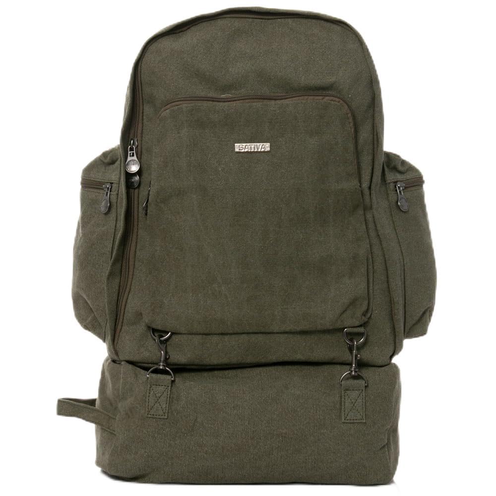 Sativa The Adventurer Hemp Bags-Khaki