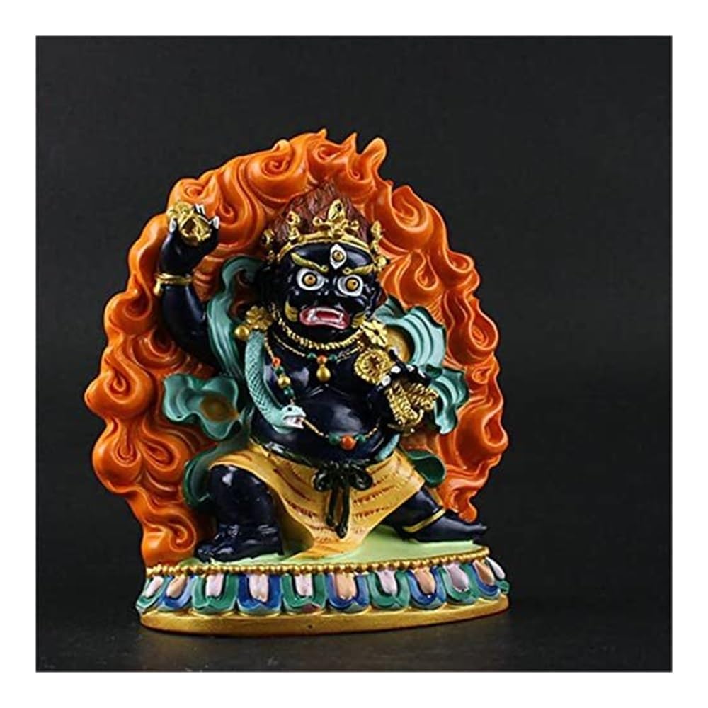 Buddha Statues Hand-painted Vajrapani Bodhisattva Figurine