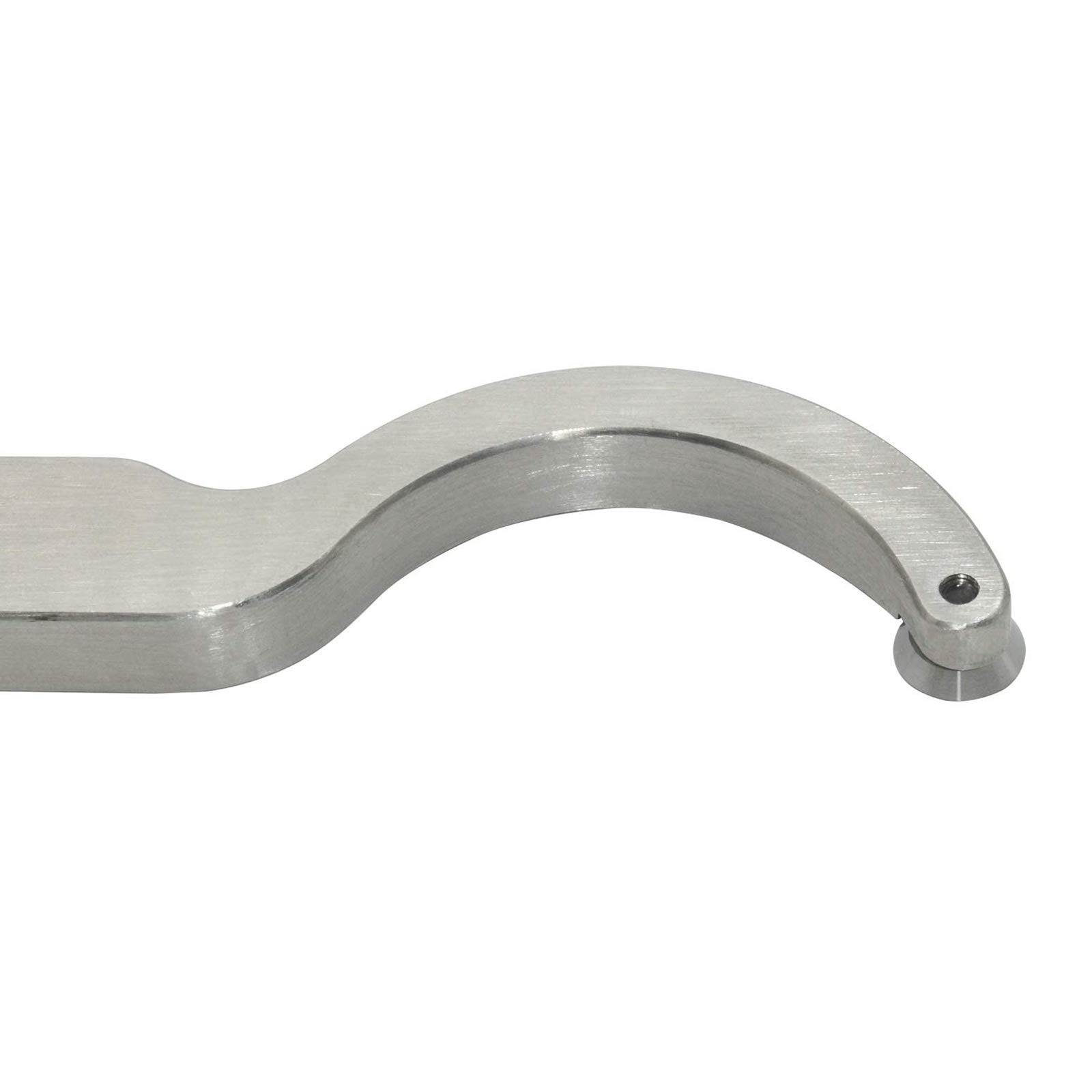 Scalpello per Tornio, Utensile con Punta per Tornio a Collo Di Cigno Cavo Scalpello per Tornio Piegato con Inserto Rotondo in Metallo Duro da 12 Mm per Hobbisti Del Legno