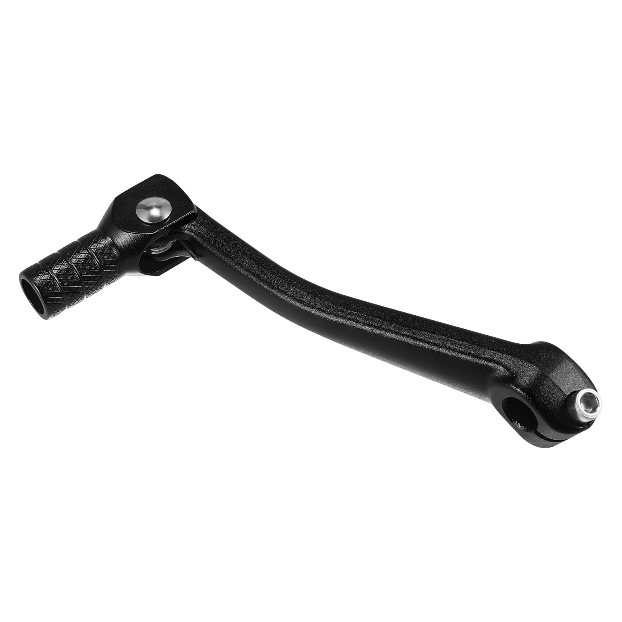 Motoforti Motorrad Klappbarer Einzelner Schalthebel 50cc-250cc 11mm Schwarz