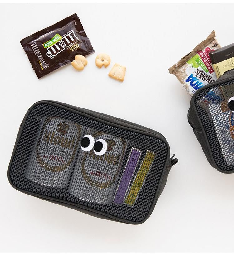 Miniatura 5 de Bolsa de cosméticos kawaii bonita, bolsa de maquillaje estética Y2K, bolsa de cosméticos Y2K para bolso (L, verde)