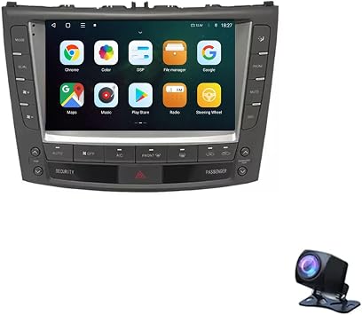 Android 9 Inch Touchscreen Car Radio Stereo for Lexus IS250 XE20 2005-2013 with Carplay Android Auto GPS Navigation with BT WiFi USB Mirror Link FM Auto Parts1+32G
