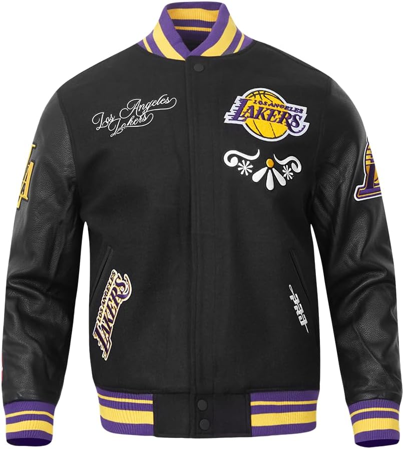 PRO STANDARD Mens NBA Sugar Skull Varsity Jacket