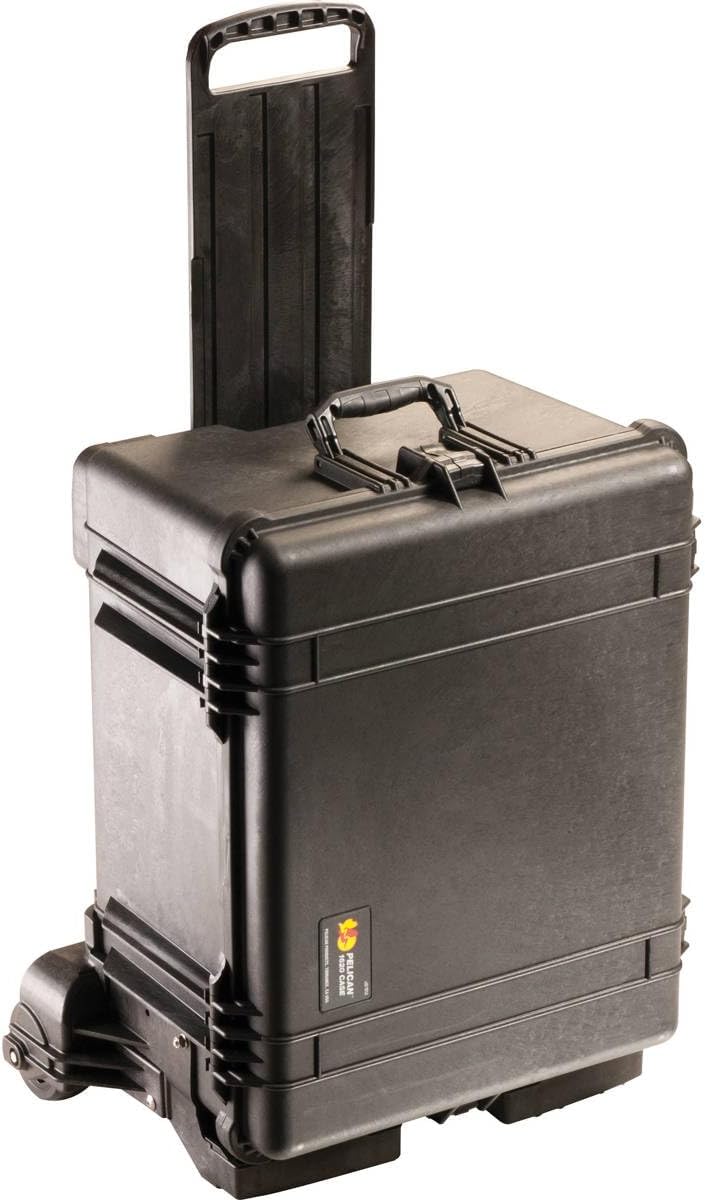 Pelican 016200-0019-110 Protector Mobility Case Black w/No Foam & Mobility
