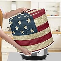 Vista 4 de GLENLCWE Cubierta para olla a presión, cubierta antipolvo con mango para olla a presión eléctrica, arrocera, accesorios de cocina, cubierta