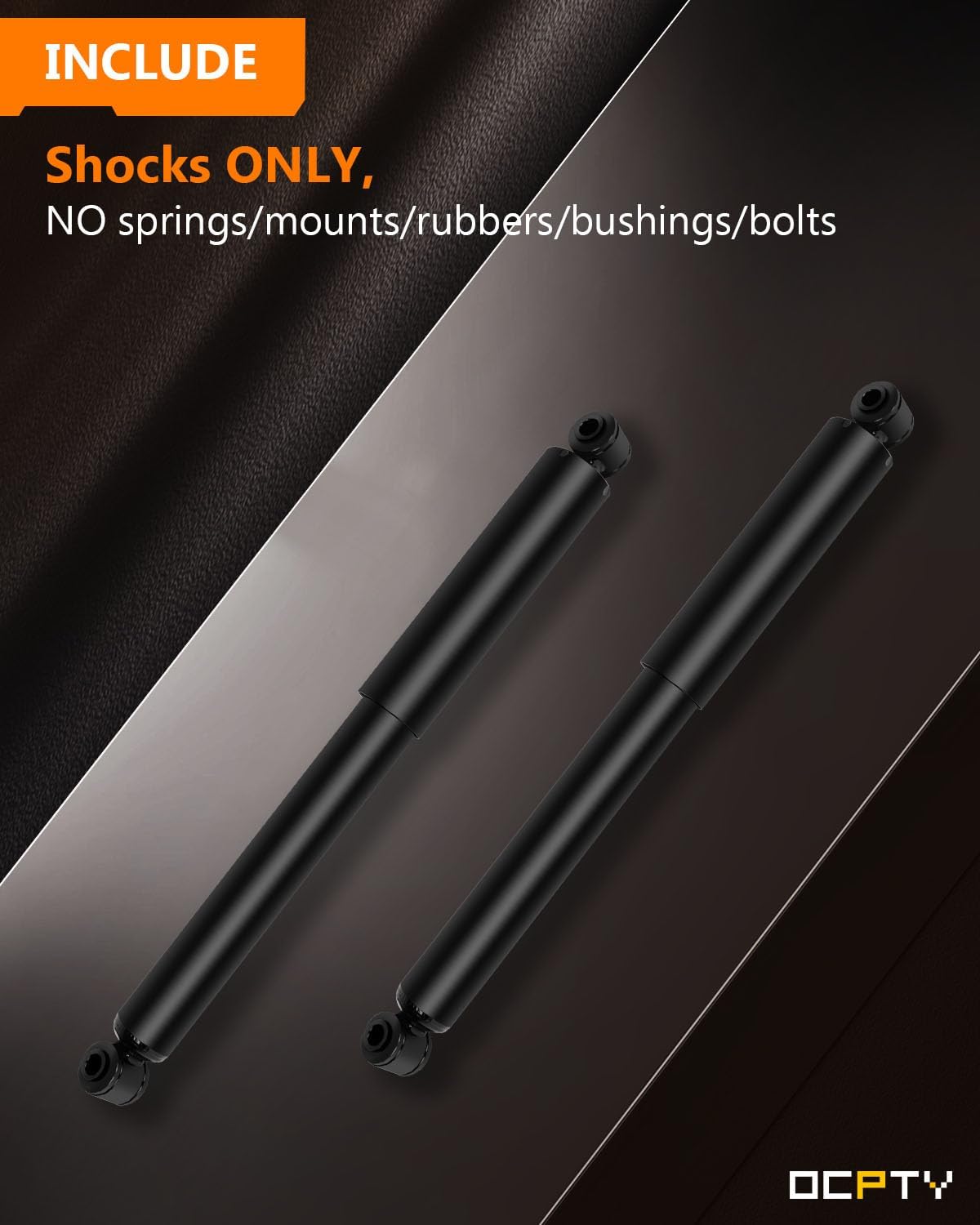 345055 911258 Rear Shocks Struts for Chevy, OCPTY 2X Shock Absorber Fits 2005-2011 for Chevy Equinox 2010-2011 for GMC Terrain 2006-09 for Pontiac Torrent 02-10 for Saturn Vue 07-09 for Suzuki XL-7