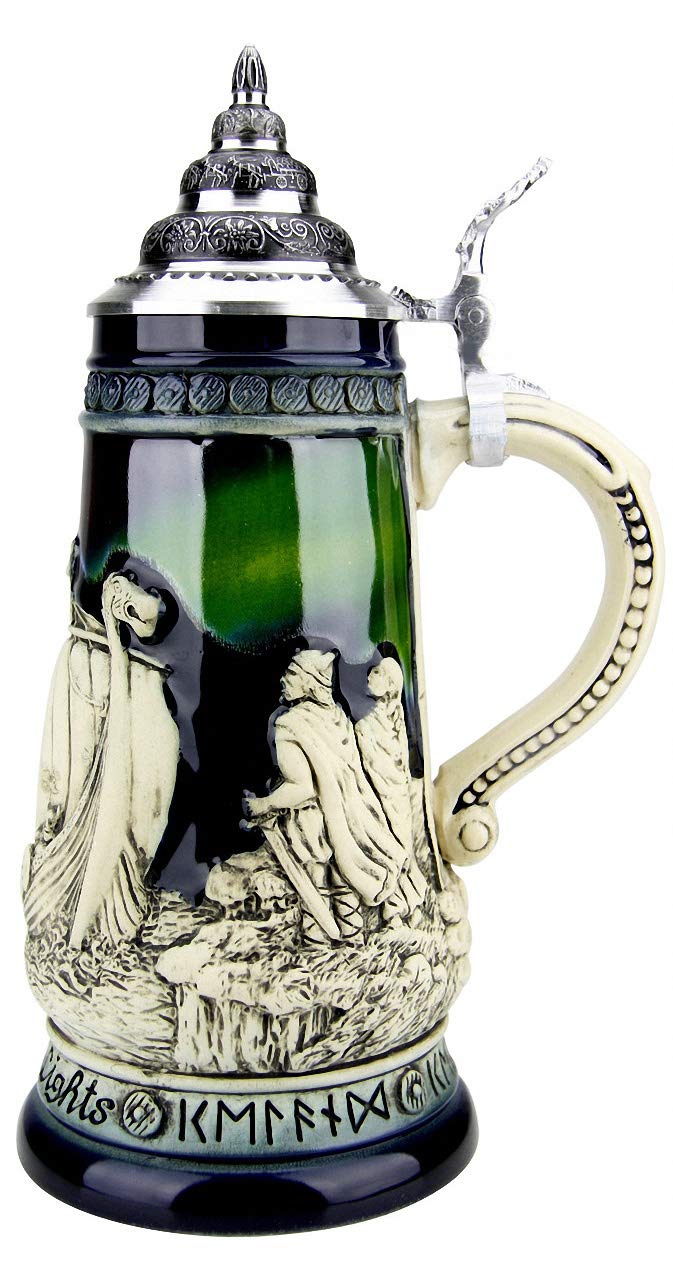 KING Boccale da Birra tedesco luci polari0,5 litri