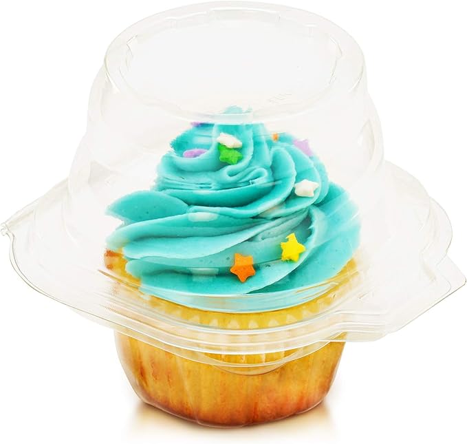 EnviroKitchen Individual Cupcake Containers 50 pack