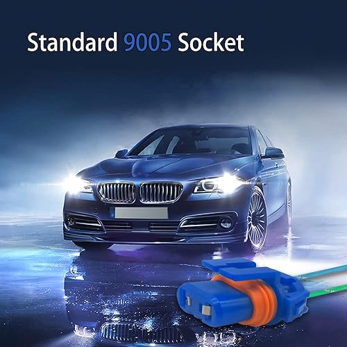 Miniatura 7 de HAOBO 4 unidades 9005 9006 9012 H11 H8 881 hembra adaptador de cableado arnés de cables cables cables portalámparas de coche para faros delanteros y