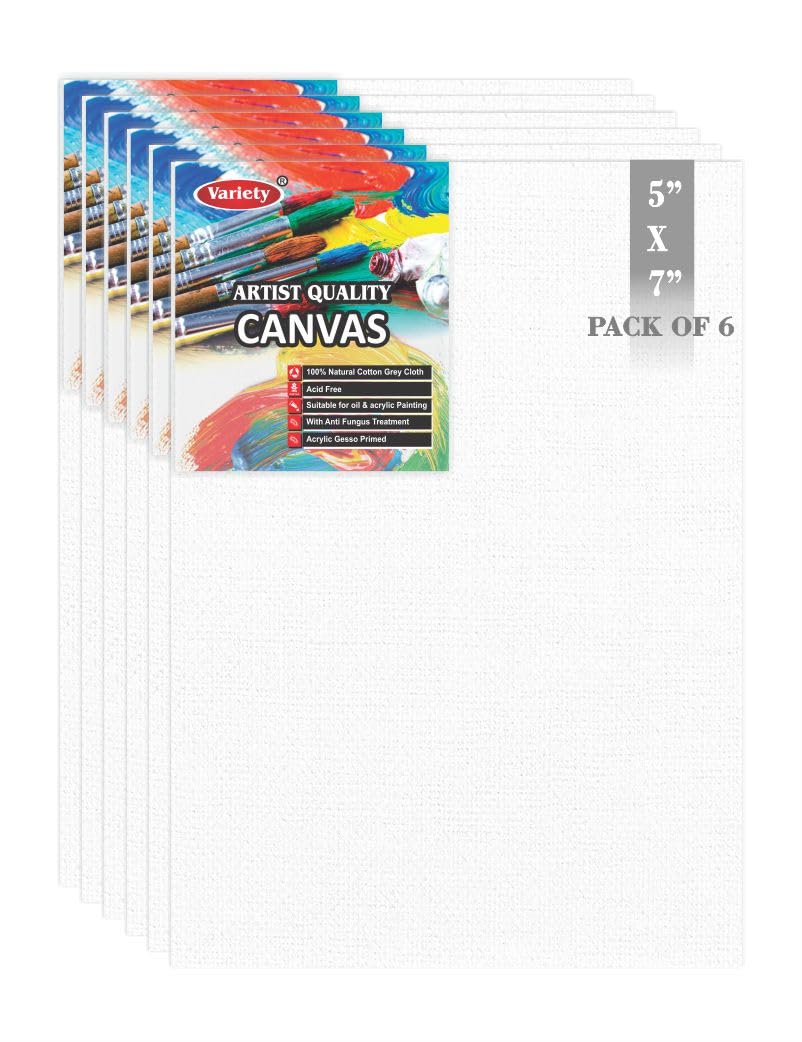 Variety Canvas: Premium Cotton Canvas Panels (Set of 2) -24