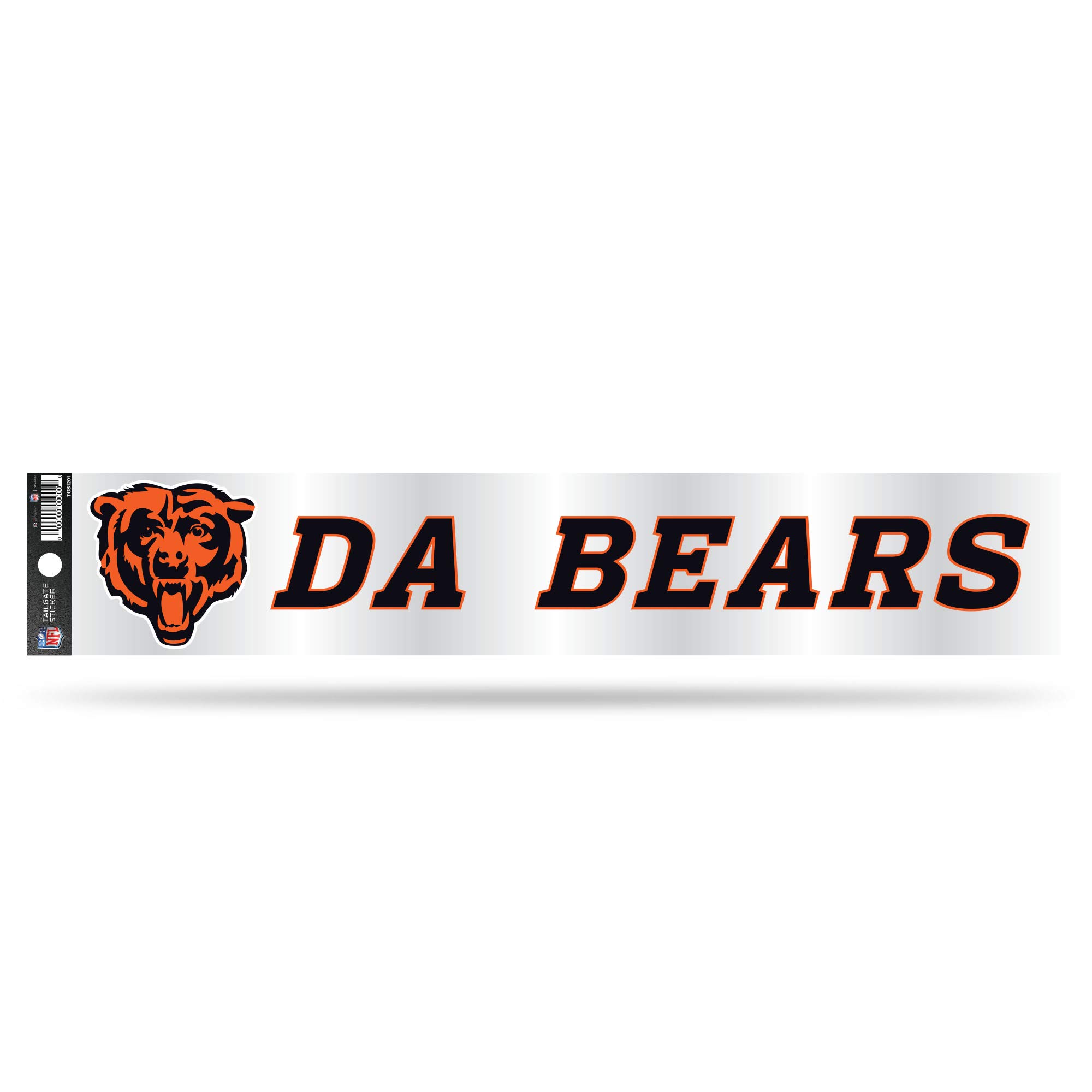 Rico Industries NFL Tailgate Sticker, 3 x 17-inches, Chicago Bears โ image 1