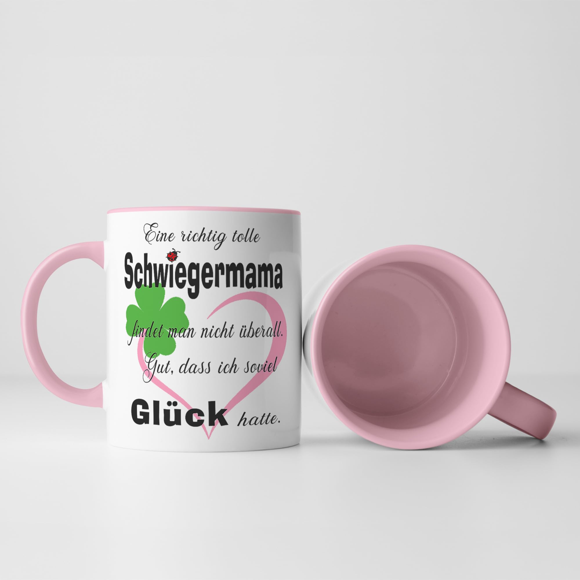 Tasse „Lieblings Schwiegermama“ – Beidseitig Bedruckt, 300ml, Spülmaschinenfest, Aus Deutschland