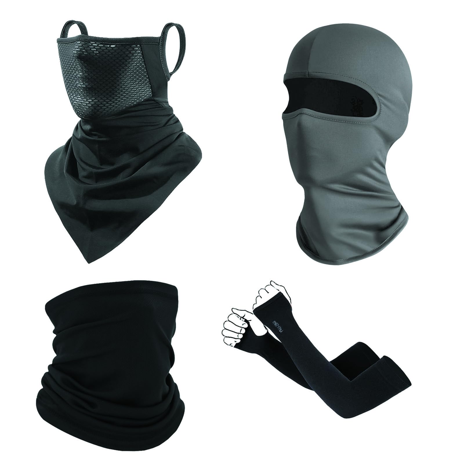 パック・フェイスマスク BBA Amazon.co.jp: [NVSVI] 3枚入フェイスカバー バラクラバ 夏用