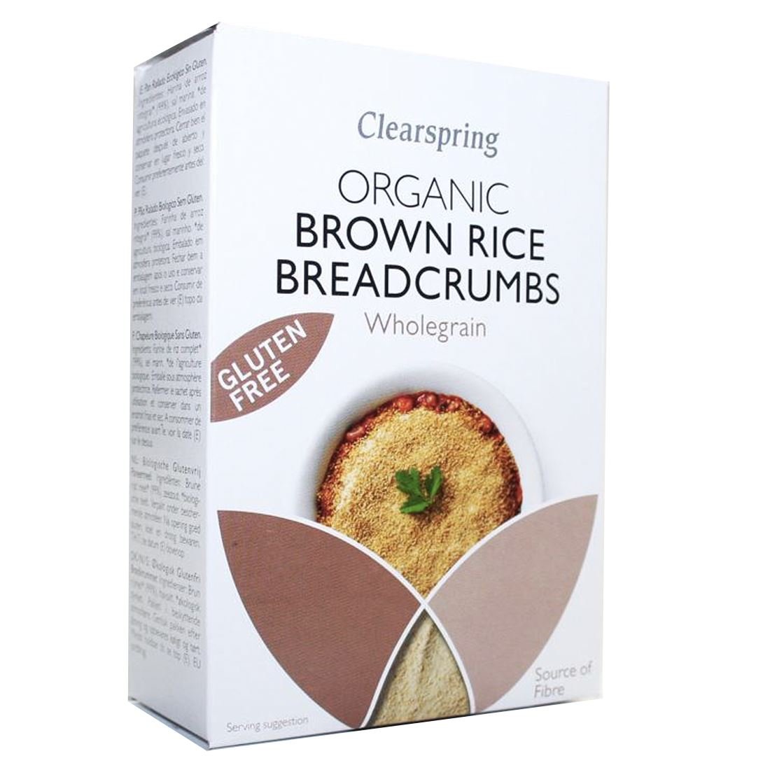 Organic Gluten Free Brown Rice Breadcrumbs 250g