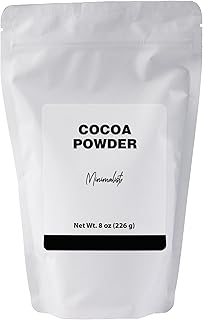 Minimalist Cocoa Powder, Dutch Process for Baking and Beverages, Packaged for Convenience in a Resealable Bag (8 Ounce)