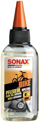 SONAX BIKE Aceite especial (50 ml) lubrica y protege contra el desgaste y la corrosión. También apto para bicicletas eléctricas | N.° 08575410
