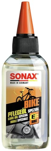 SONAX BIKE Aceite especial (50 ml) lubrica y protege contra el desgaste y la corrosión. También apto para bicicletas eléctricas | N.° 08575410