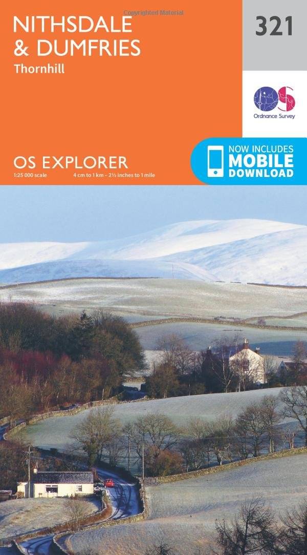 Nithsdale and Dumfries by Ordnance Survey (Sheet map, folded)