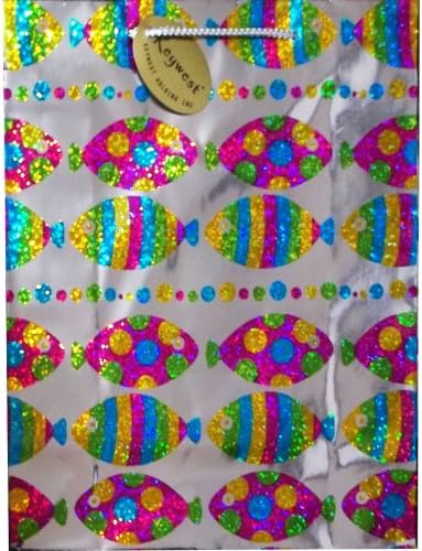 Purim Metallic Gift Bags