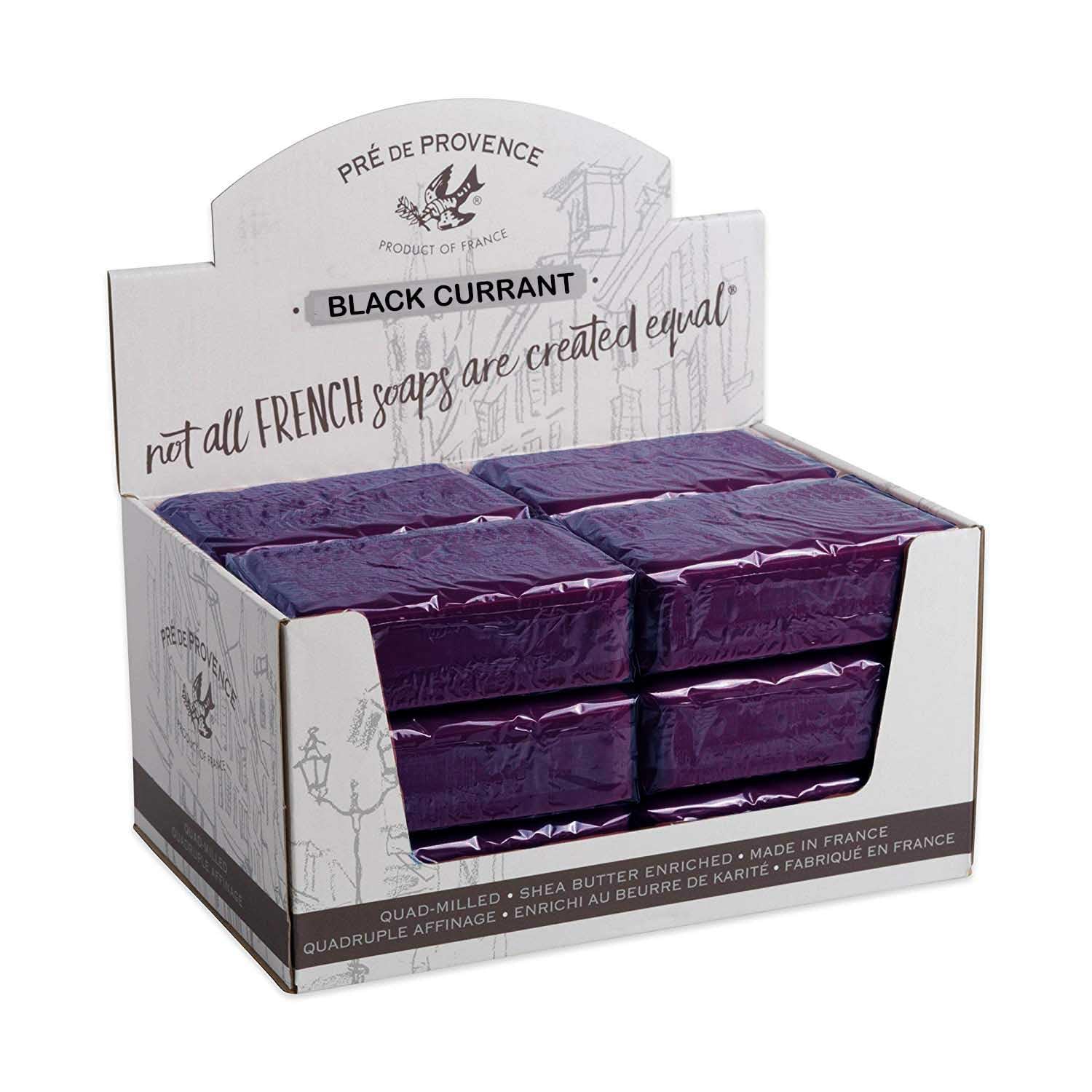 250g Soap Bar, Case of 12 - Black Currant