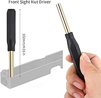 Vista 3 de FOCUHUNTER Kit de herramientas de visión delantera, herramienta de extracción de placa mag, herramienta de desmontaje de revistas, herramienta