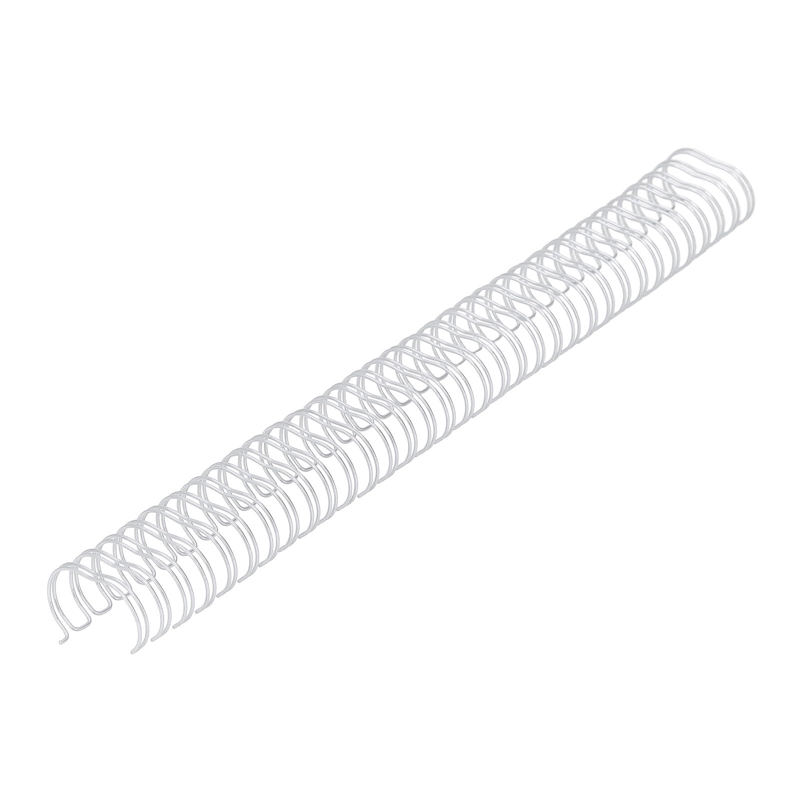 Generic A4-Doppelschlaufen-Drahtbinderinge, Stabile Metallbeschichtete Rücken, 180 Blatt Kapazität Zum Organisieren von Dateien, 50 Stück (SILVER)