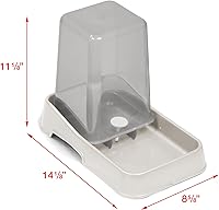 Vista 2 de Van Ness Bebedero automático mediano, 6 litros