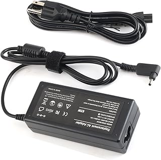 19V 3.42A 65W Laptop Charger for Acer Chromebook 11 13 14 15 R11 CB3 Series C720 C720P C720-2802 C740 C910 N15Q8 N15Q9 C738T CB5-132T AC Adapter Power Supply Cord