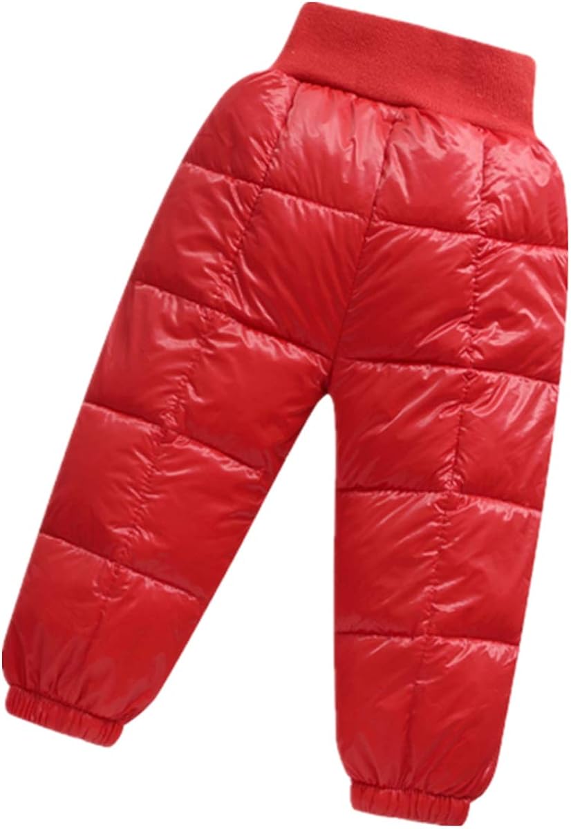 Toddler Winter Snow Pants Windproof Puffer Lightweight