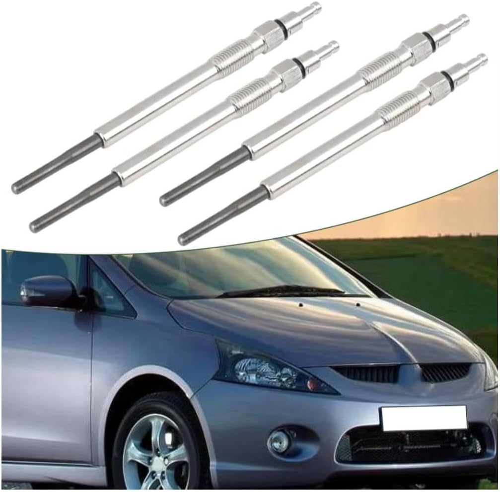 Car Diesel Glow Plug Set 0250403002 100266009 MN980234 for A6 4F2 C6 4F5 C6 2004-2011 for A4 8EC B7 8ED B7 2004-2008 Car Diesel Heater Glow Plugs