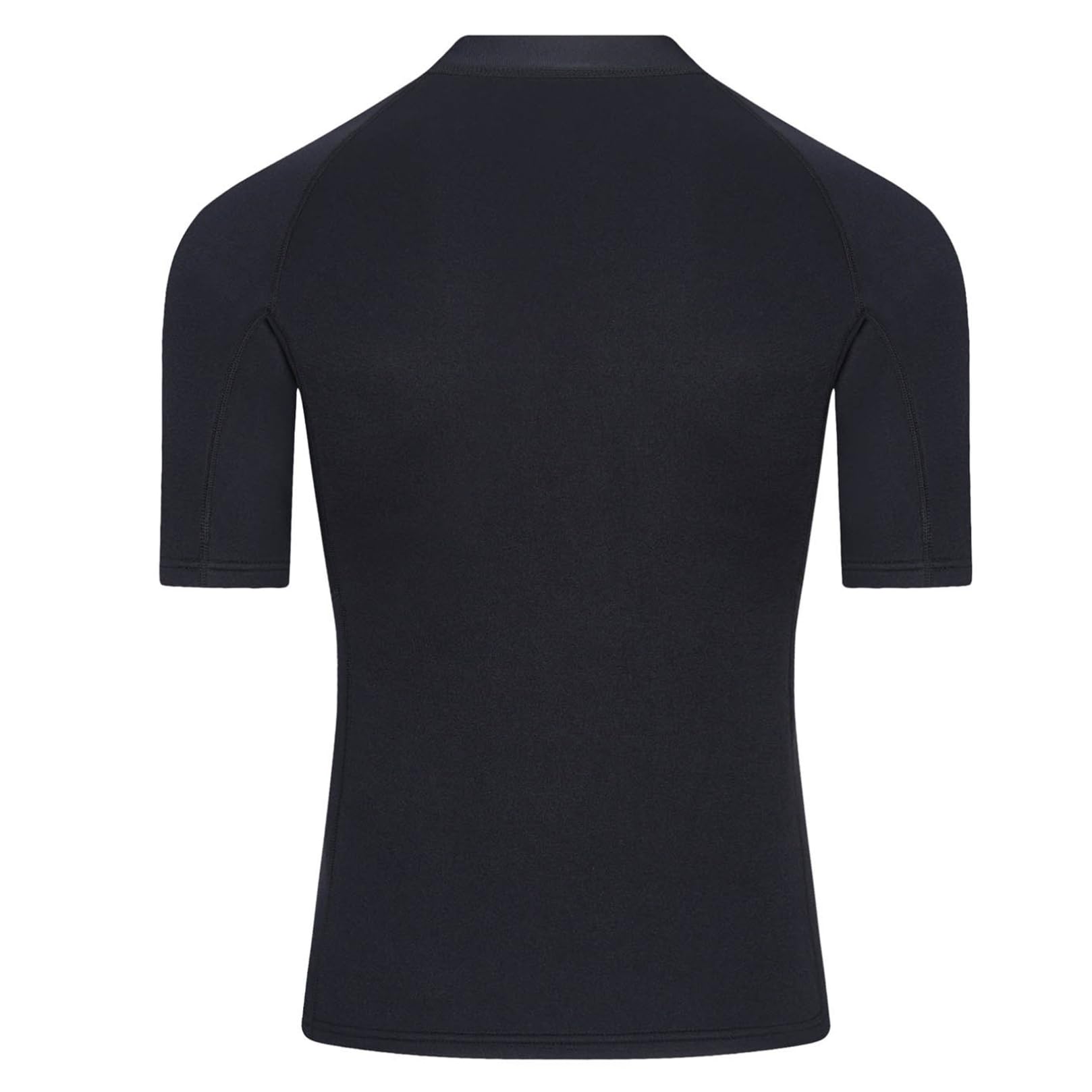 ranrann Neoprenanzug Oberteil Herren 2mm Neopren Jacke Wärmend Kurzarm Shirt mit Reißverschluss zum Schwimmen Surfen Schnorcheln