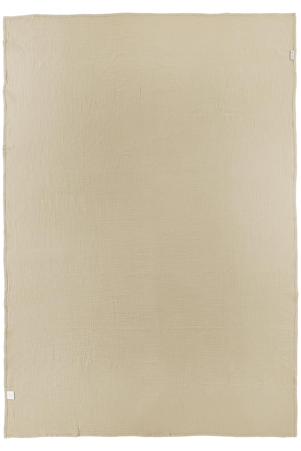 Meyco Home Uni Decke – Superweich & Atmungsaktiv, 140x200 Cm, Vorgewaschene Baumwolle