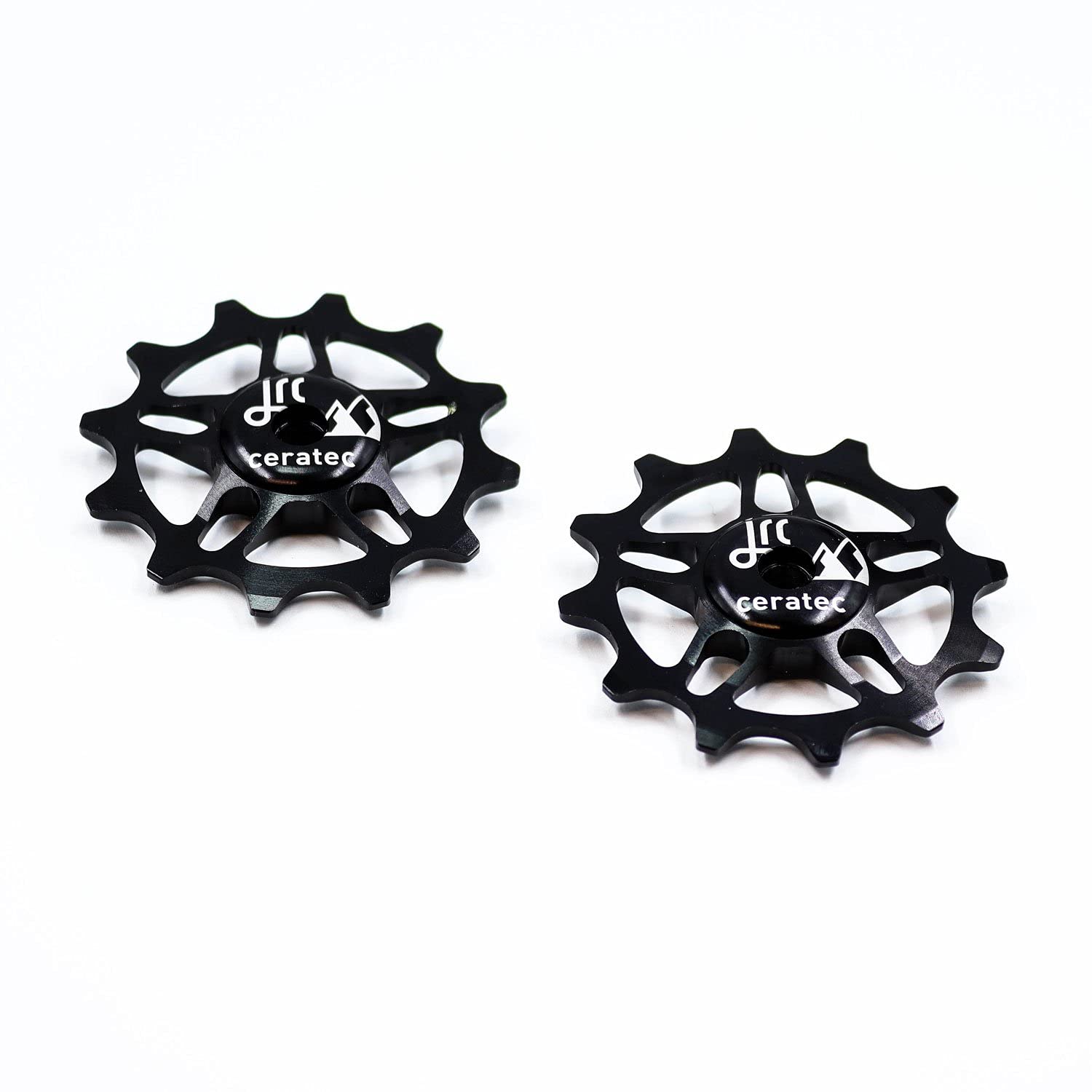 JRC Components 12T Ceramic Pulley Wheels | Compatible with SRAM Red AXS, Force AXS, Rival AXS | Hybrid Ceramic Derailleur Pulley Wheels | Low Friction Rear Derailleur Pulley Wheels