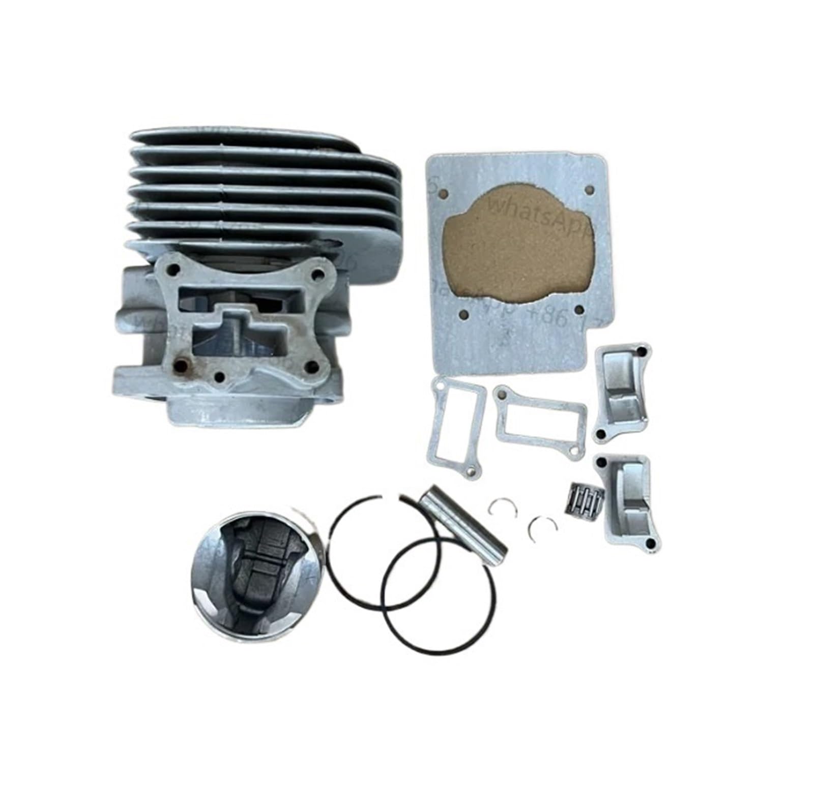 Compatible con soplador de mochila Jonsered BB2280 577424001, kit de junta de rodillo de aguja, pasador de anillo de pistón de cilindro de 51 mm