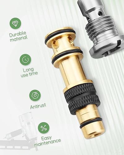 Miniatura 11 de SP-P1 SP-P2 Válvula de émbolo y válvula de gatillo de reemplazo del ensamblaje, apto para Hitachi NR83A NR83A2 NR83A2 (S) NR83A3 Frame Nailer Parts