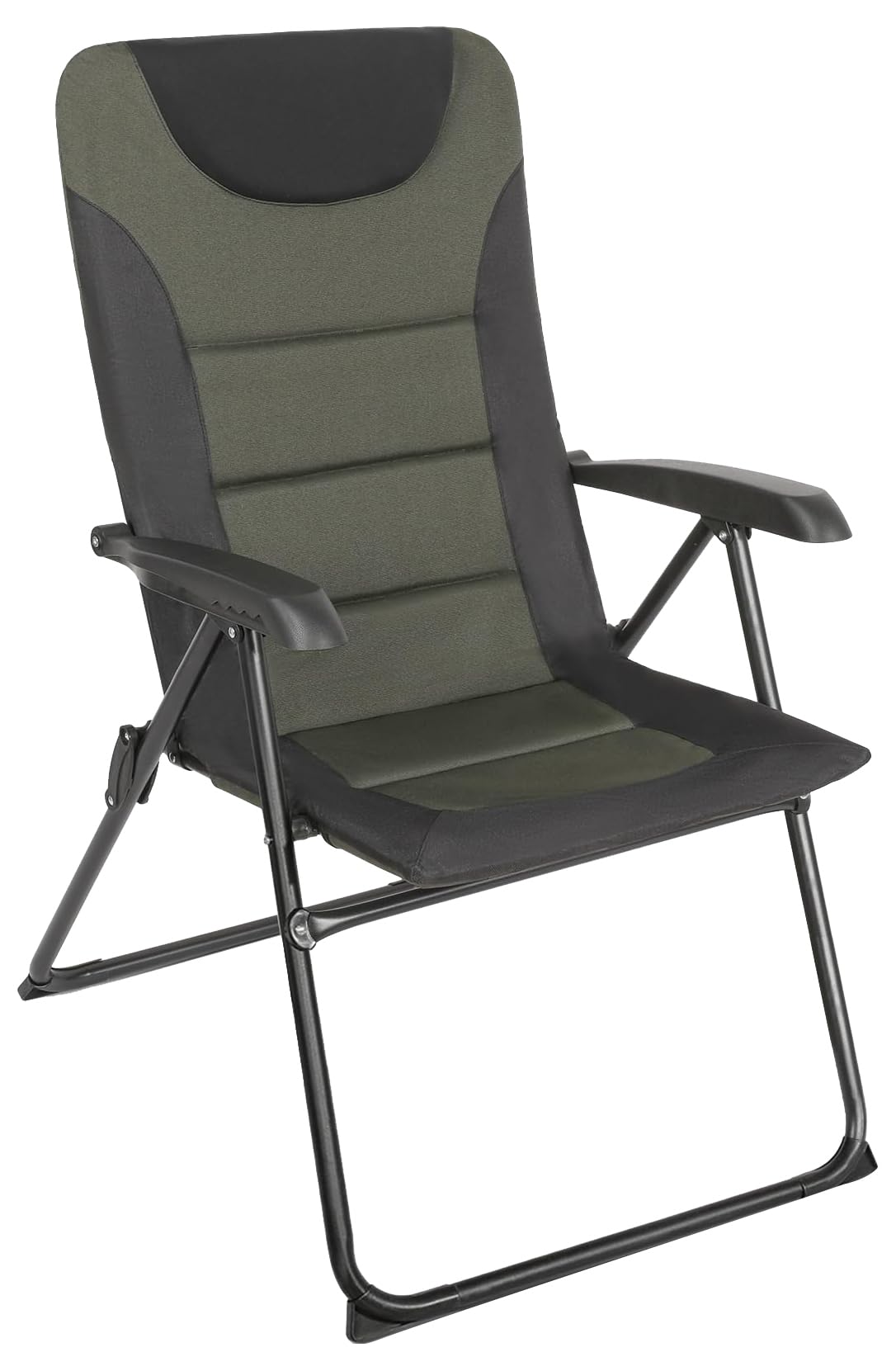 Homecall Chaise De Camping Pliable – Charge Max 150 Kg – 3 Positions Réglables – Rembourrage 4,5 Cm – Pour Jardin, Balcon, Pêche, Voyages