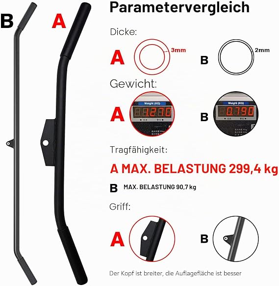 MARSAFIT LAT Pulldown Bar for Cable Machine LAT Pulldown Attachments