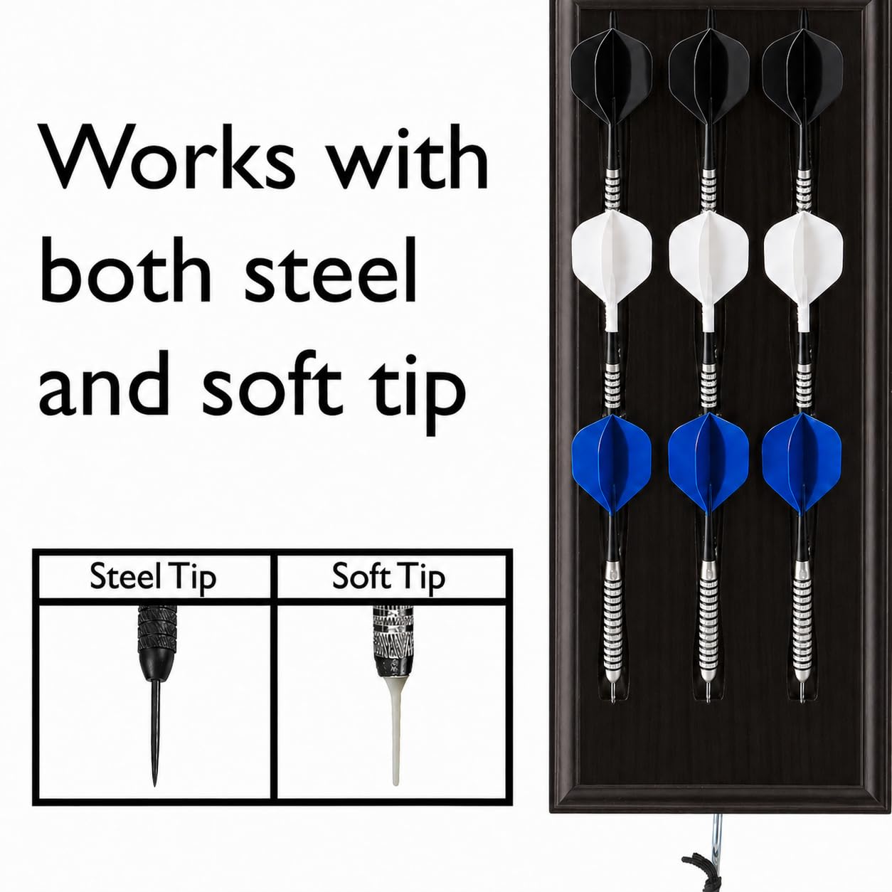 Viper by GLD Products Caddy Dart Holder, Black