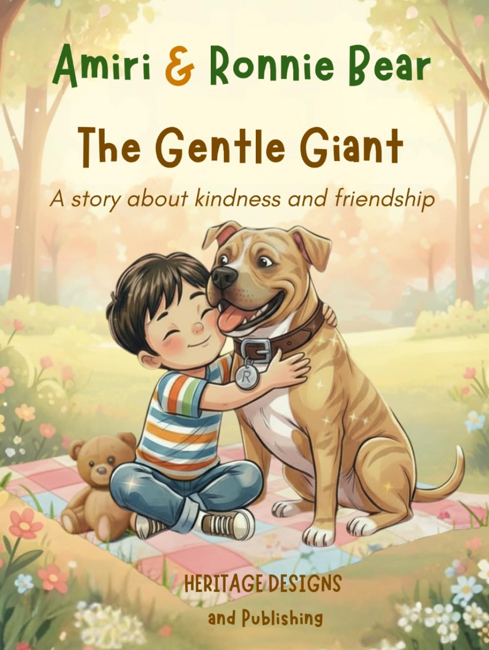 Amiri & Ronnie Bear The Gentle Giant A Story of Kindness and Courage: A heartwarming story about kindness and not judging by appearances (Amiri & His Grandma)
