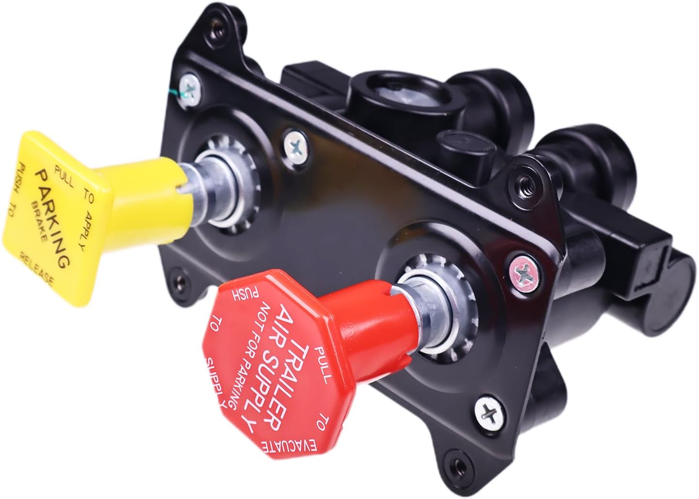 MV-3 Brake Dash Hand Valve Control Module 800523 065248 1/4" NPT Ports Compatible with Bendix Sterling Peterbilt Trailer Parking Brake 107753 5005062 KN20612