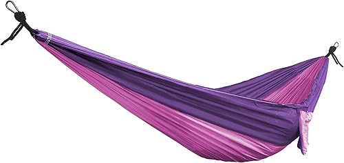 Bliss Hammocks BH-406PP to Go Bag Travel, tela de poliéster Rip-Stop de doble color, hamaca portátil, soporta hasta 260 libras para camping,