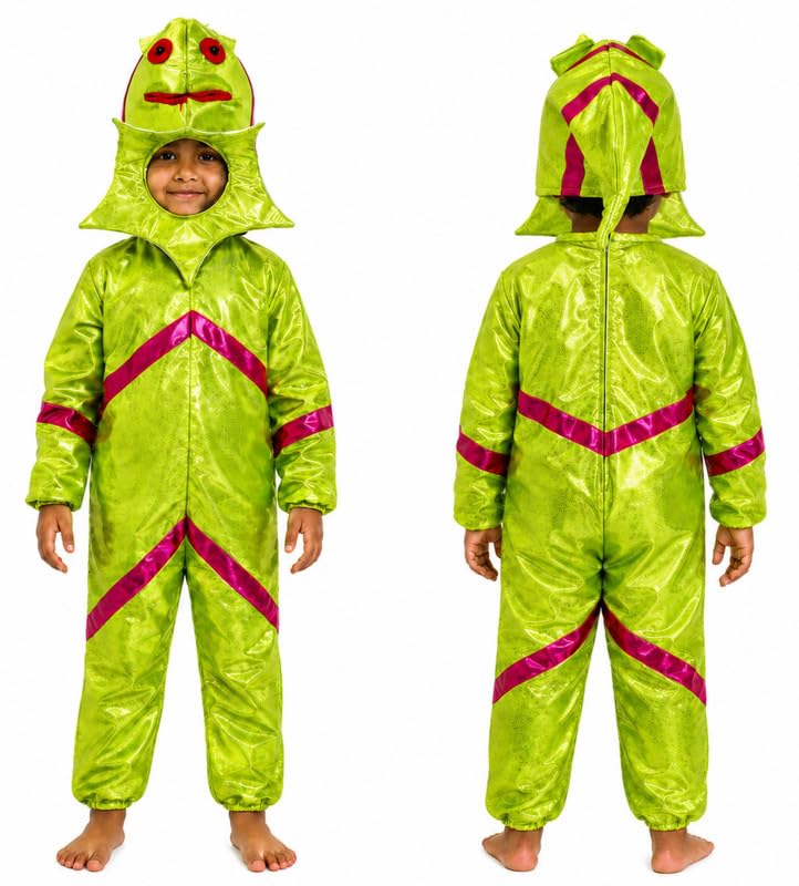 Image of Animal Costume for Kids | Plush Fancy Dress Costume for Boys & Girls |School Fancy Dress, Annual Day, Jungle Theme, Role Play, Halloween & Birthday Party