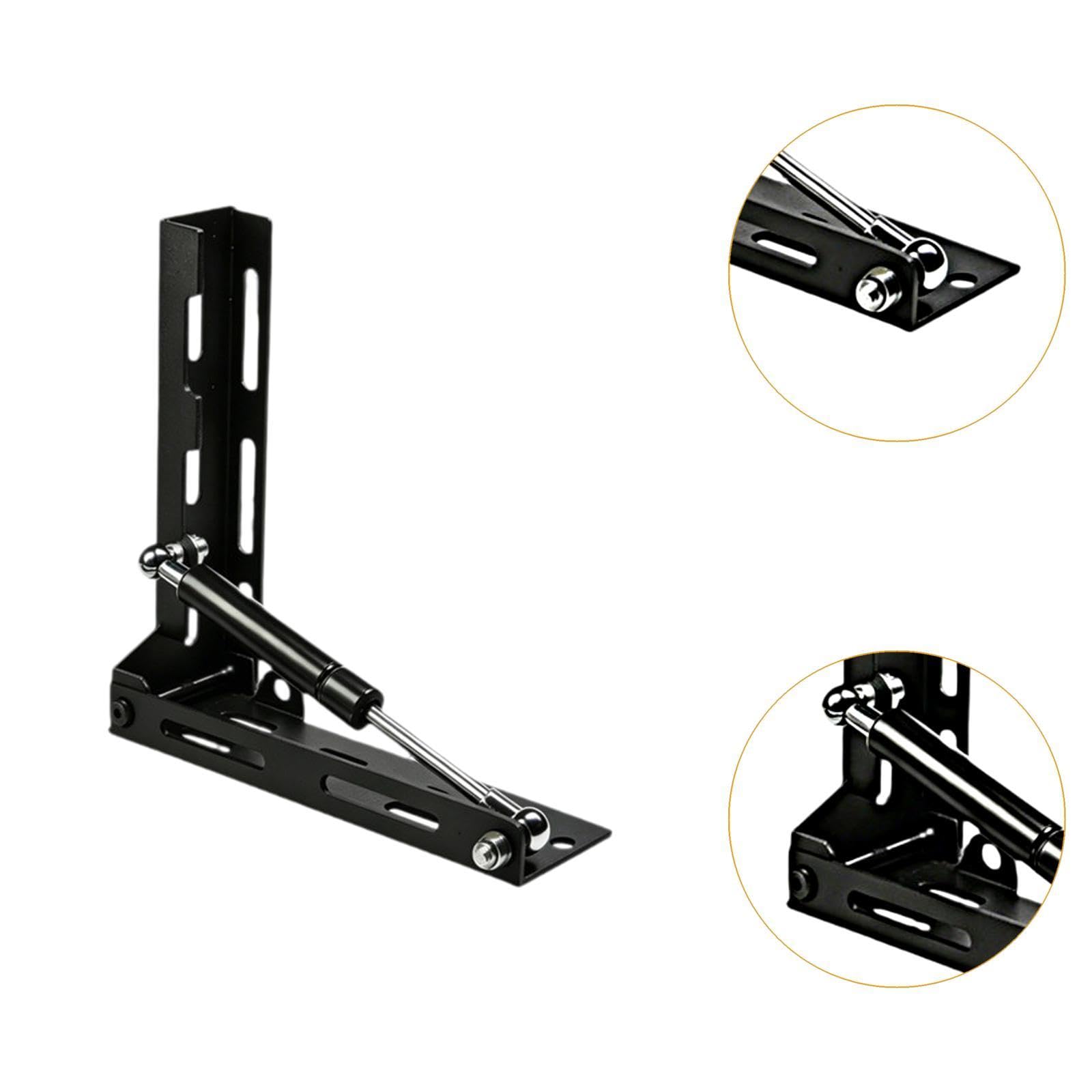 Car Awning Dachträger Halterung Klappbare Metall-l-Halterung als Zubehör Leise Funktionierend Leicht zu Montieren Langlebig für Camping Trekking
