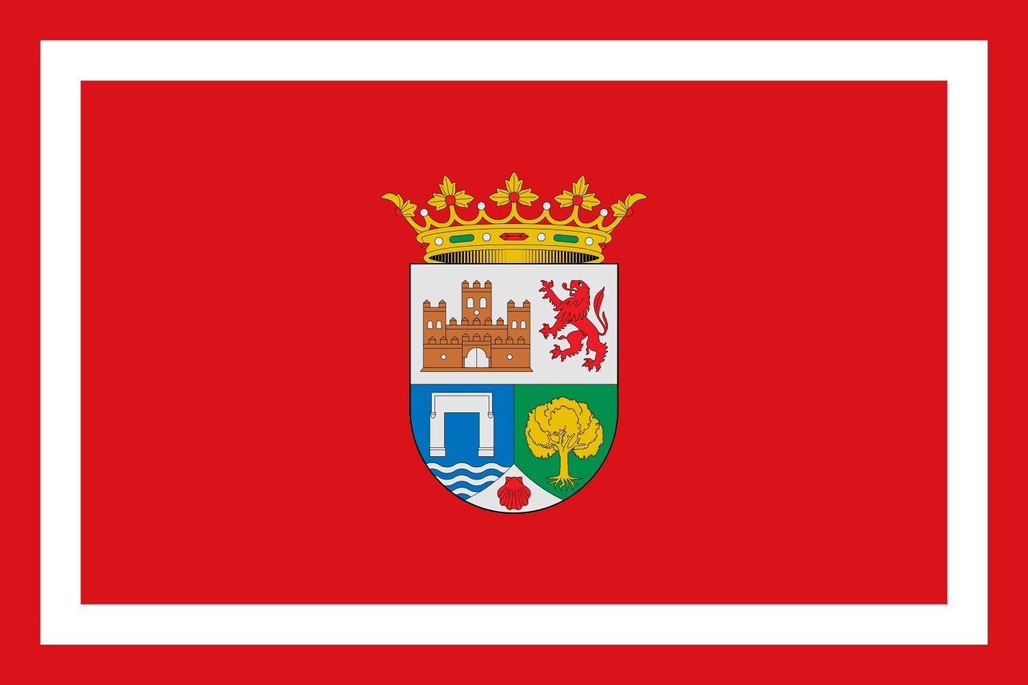 Drapeau Large Alcaracejos Córdoba de grande taille pour mât
