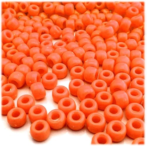 Miniatura 2 de 100 cuentas redondas de plástico para pony, de 0.354 x 0.236in, color verde brillante