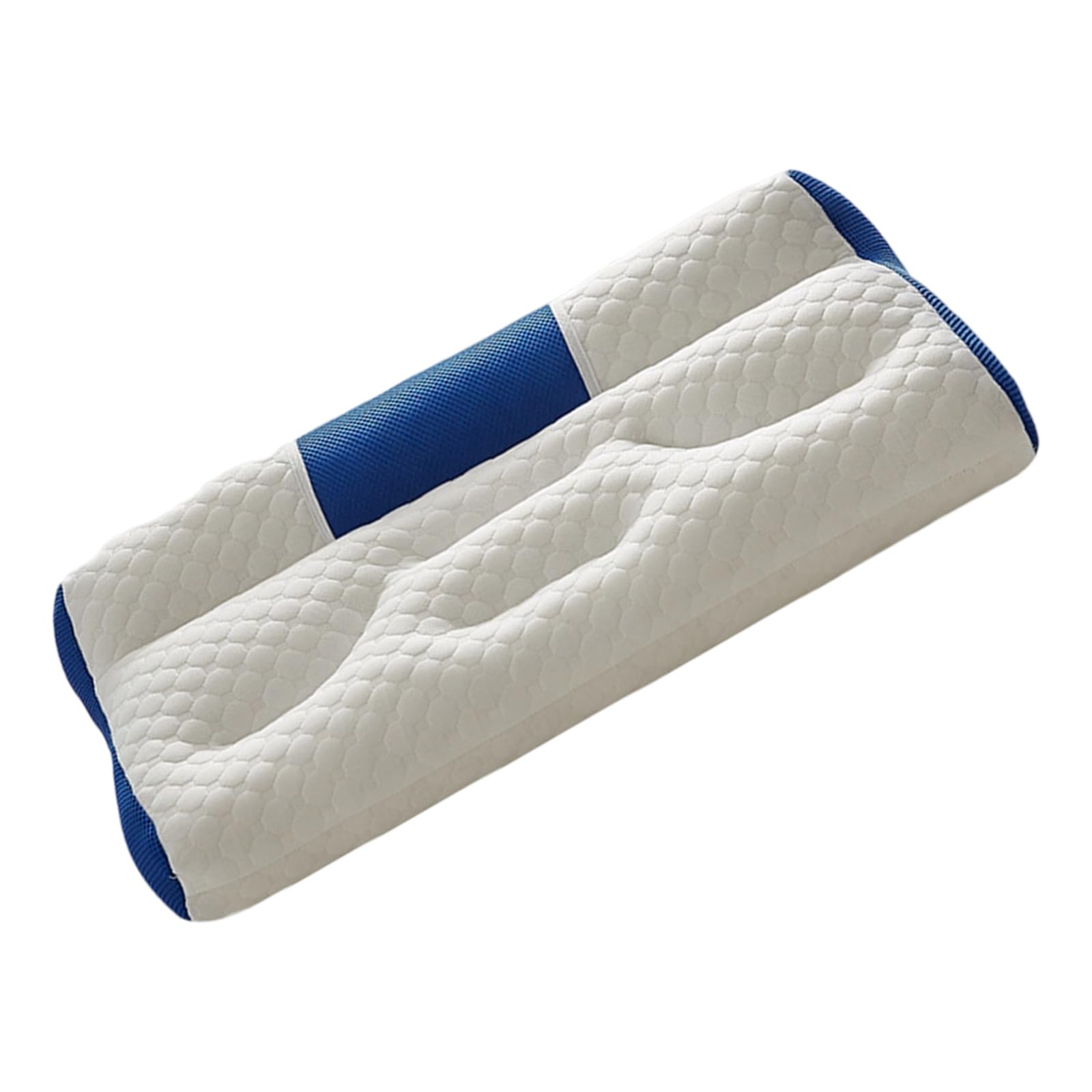 Kalttoy Upgraded Ergonomic Cervical Pillow for Neck Breathable Memory Foams Travel Pillow Ice Bean Fabric Enhances Sleep Ergonomic Neck
