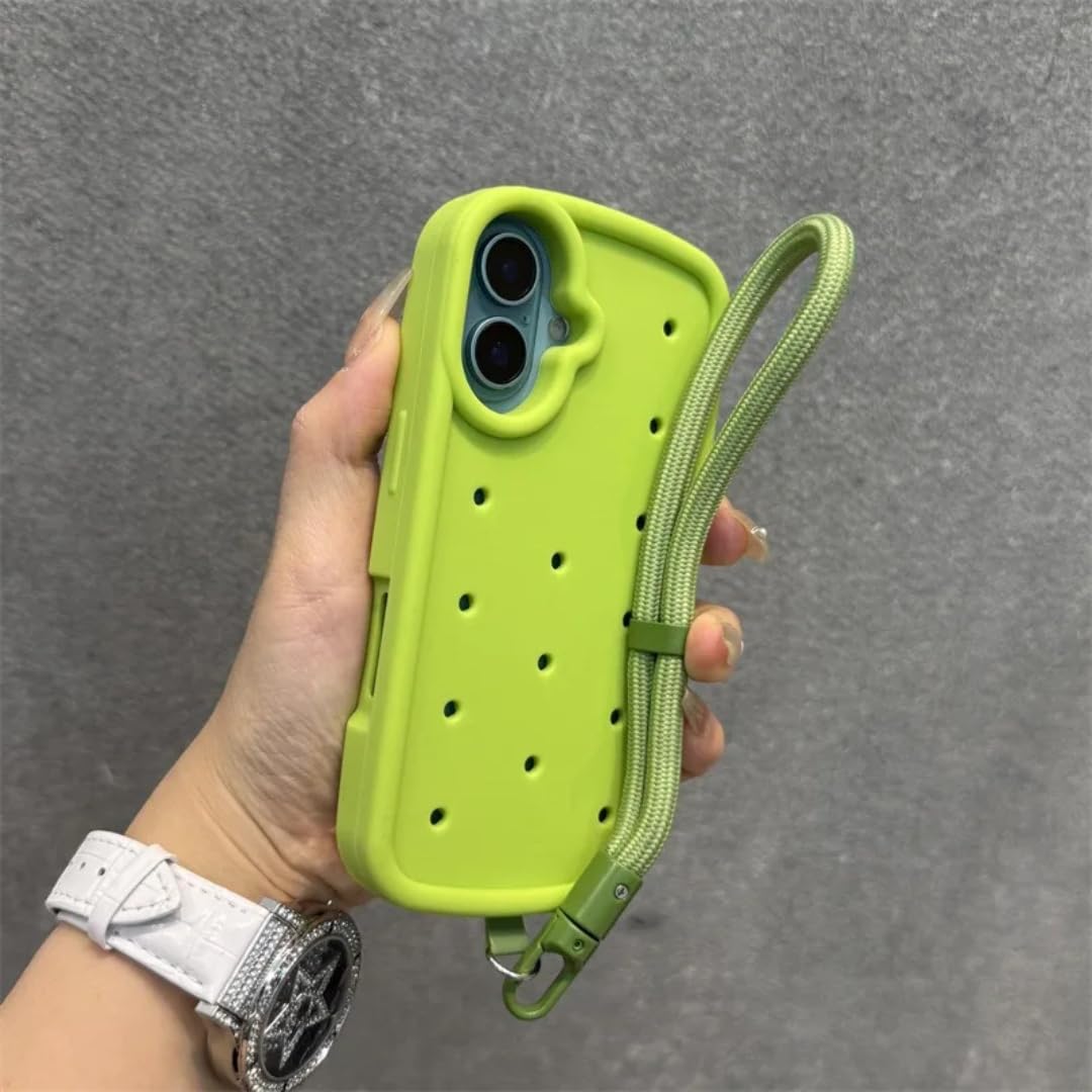 Coque silicone iPhone 12 antichoc antichaleur avec dragonne de maintien - 8