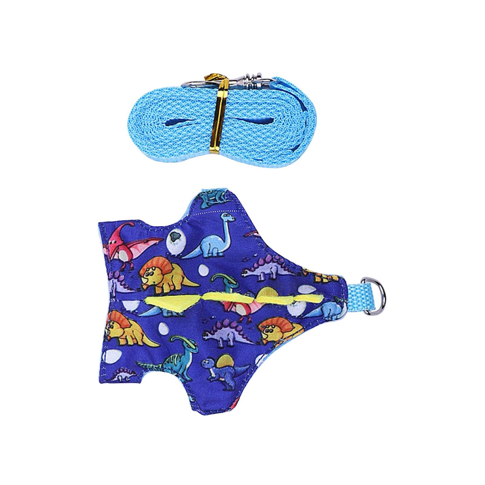 Rabbit Vest Harness Bunny Clothes Dress for Small Animal Squirrel Hamster Dinosaur| Collars Leads & Harnesses| Supplies |Pet-image-10