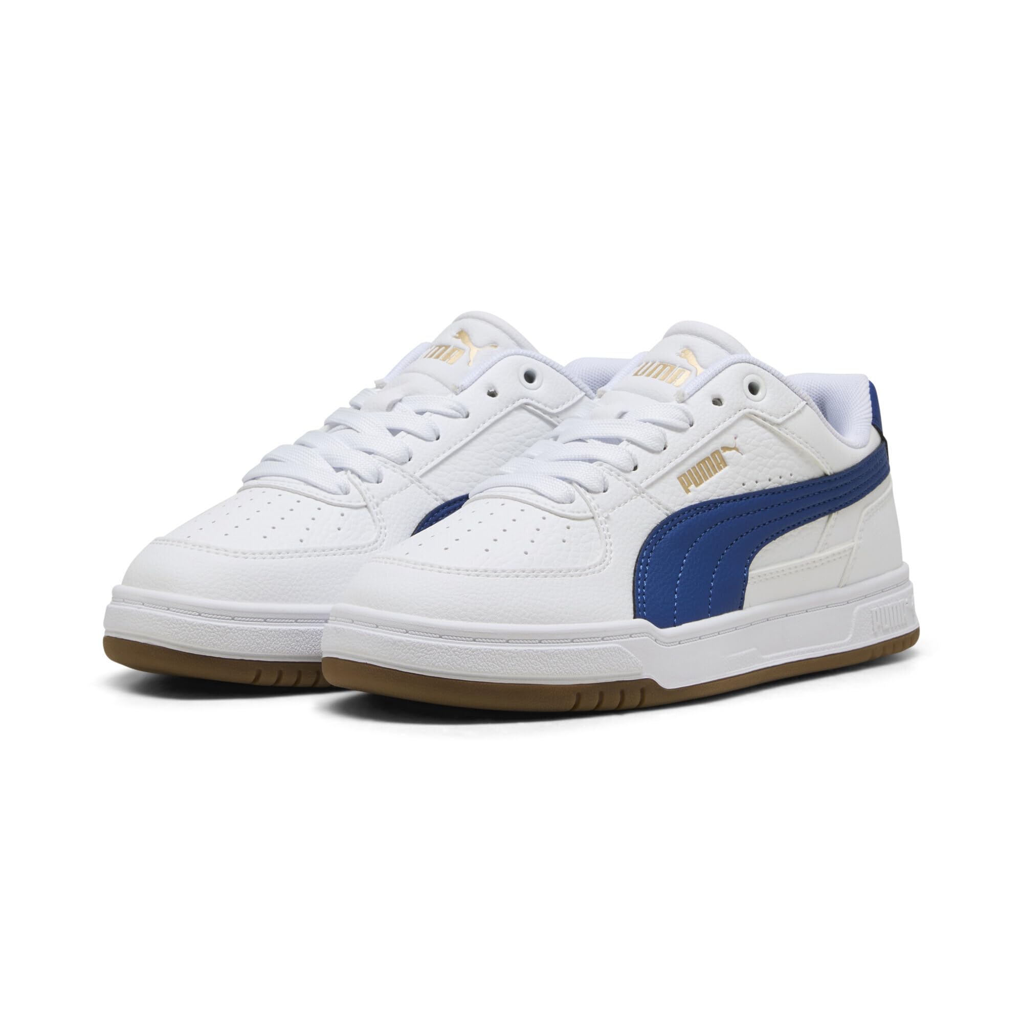 PUMA CAVEN III JR Sneaker, White-Clyde Royal-Gum, 5 UK